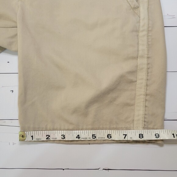 Gap khaki bermuda shorts flat front side stripe size 00 - Picture 16 of 16